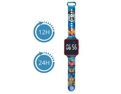 Lexibook Digitálne hodinky Hot Wheels s budíkom