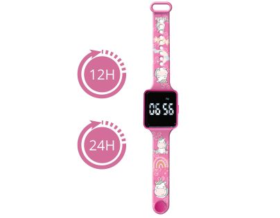 Lexibook Digitálne hodinky Jednorožec s budíkom