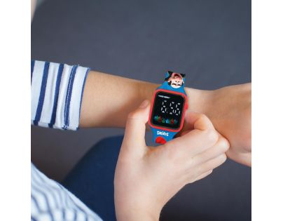 Lexibook Digitálne hodinky Šmolkovia s budíkom