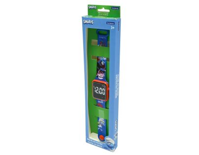 Lexibook Digitálne hodinky Šmolkovia s budíkom