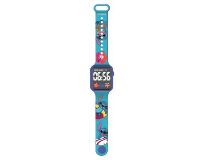 Lexibook Digitálne hodinky Stitch s budíkom