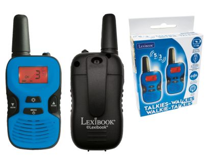 Lexibook Digitálne nabíjacie vysielačky s dosahom až 5 km 8 kanálov