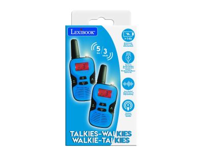 Lexibook Digitálne nabíjacie vysielačky s dosahom až 5 km 8 kanálov