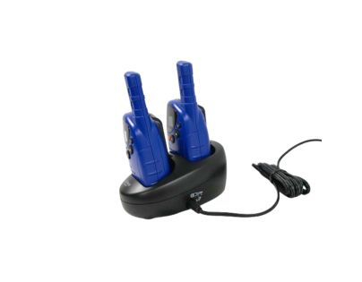 Lexibook Digitálne nabíjacie vysielačky s dosahom až 5 km s nabíjacou stanicou 8 kanálov