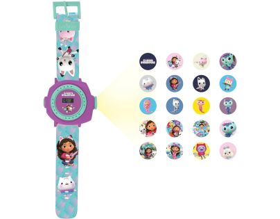 Lexibook Digitálne premietacie hodinky - Gabinin kúzelný domček