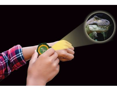 Lexibook Digitálne premietacie hodinky Dinosaurus s 20 obrázkami