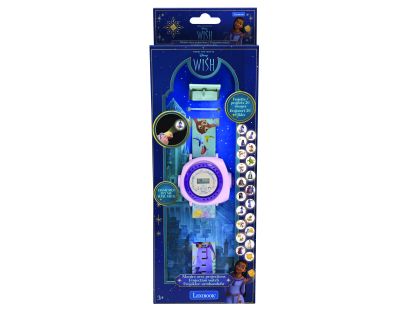 Lexibook Digitálne premietacie hodinky Disney Wish s 20 obrázkami