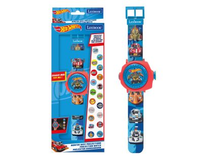 Lexibook Digitálne premietacie hodinky Hot Wheels s 20 obrázkami
