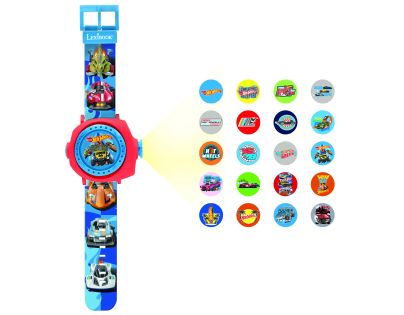 Lexibook Digitálne premietacie hodinky Hot Wheels s 20 obrázkami