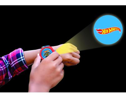 Lexibook Digitálne premietacie hodinky Hot Wheels s 20 obrázkami