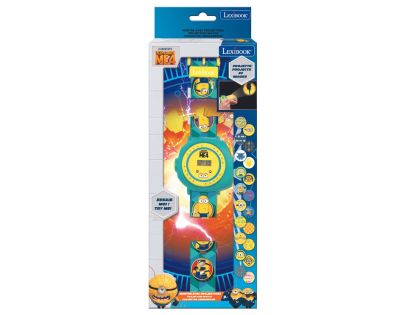 Lexibook Digitálne premietacie hodinky Mimoni s 20 obrázkami