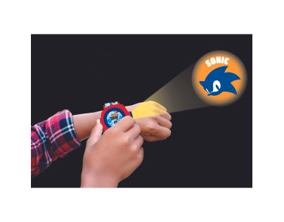 Lexibook Digitálne premietacie hodinky Sonic s 20 obrázkami