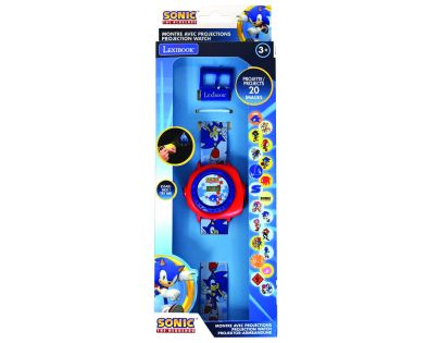 Lexibook Digitálne premietacie hodinky Sonic s 20 obrázkami