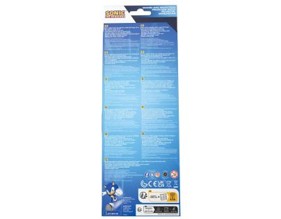Lexibook Digitálne premietacie hodinky Sonic s 20 obrázkami