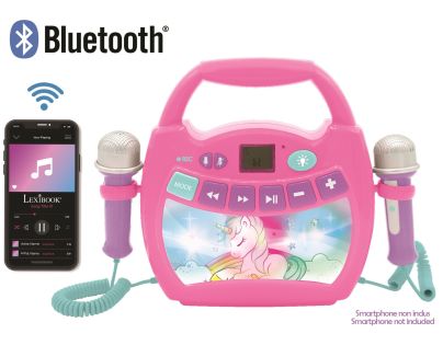 Lexibook Digitálny reproduktor Jednorožec s 2 mikrofónmi