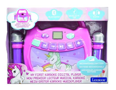 Lexibook Digitálny reproduktor Jednorožec s 2 mikrofónmi