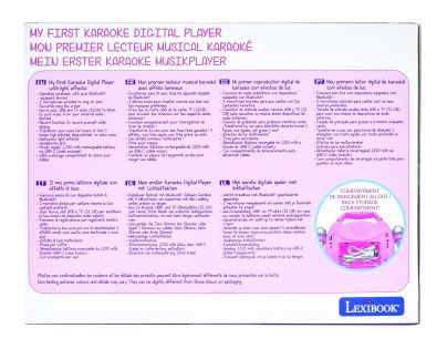 Lexibook Digitálny reproduktor Jednorožec s 2 mikrofónmi