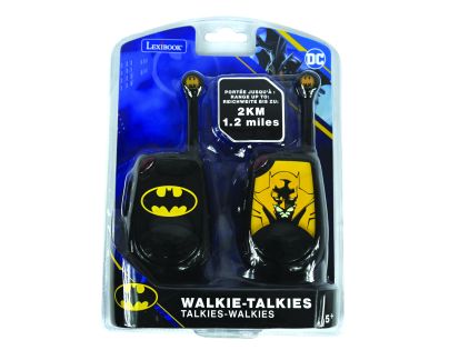 Lexibook Digitálne vysielačky Batman s dosahom až 2 km