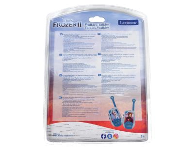 Lexibook Digitálne vysielačky Frozen s dosahom až 2 km
