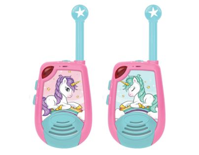 Lexibook Digitálne vysielačky jednorožec s dosahom až 2 km