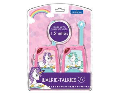 Lexibook Digitálne vysielačky jednorožec s dosahom až 2 km