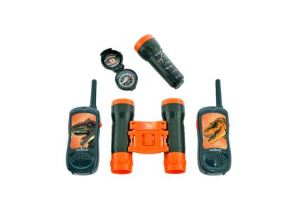 Lexibook Dinosaurus set vysielačky, ďalekohľad, baterka, kompas