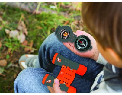 Lexibook Dinosaurus set vysielačky, ďalekohľad, baterka, kompas