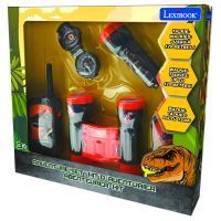 Lexibook Dinosaurus set vysielačky, ďalekohľad, baterka, kompas 6