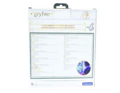 Lexibook Drôtové herné slúchadlá Harry Potter s mikrofónom a svetelnými efektmi