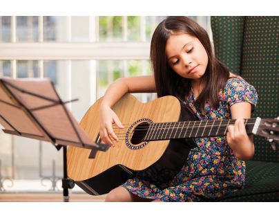 Lexibook Drevená akustická gitara 91 cm s taškou