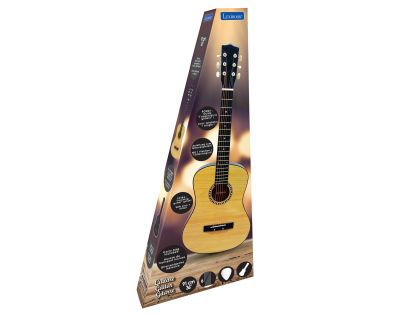 Lexibook Drevená akustická gitara 91 cm s taškou