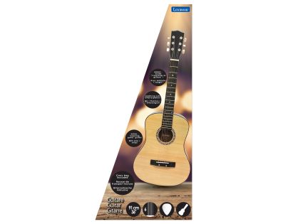 Lexibook Drevená akustická gitara 91 cm s taškou