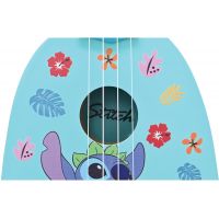 Lexibook Drevené ukulele s nylonovými strunami 53 cm Disney Stitch 6