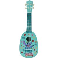 Lexibook Drevené ukulele s nylonovými strunami 53 cm Disney Stitch