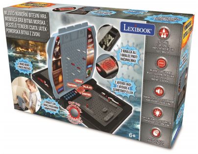 Lexibook Elektronická hovoriaca hra Námorná bitka