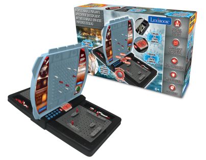 Lexibook Elektronická mluvíca hra Námořná bitka (FR-DE-IT-NL)