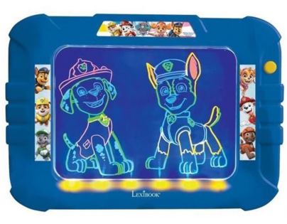 Lexibook Elektronická neónová kresliaca tabuľka Paw patrol