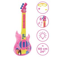 Lexibook Elektronická svietiaca gitara Barbie + okuliare s mikrofónom 3
