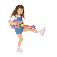 Lexibook Elektronická svietiaca gitara Barbie + okuliare s mikrofónom 6