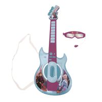 Lexibook Elektronická svietiaca gitara Frozen + okuliare s mikrofónom