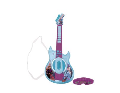 Lexibook Elektronická svietiaca gitara Frozen + okuliare s mikrofónom