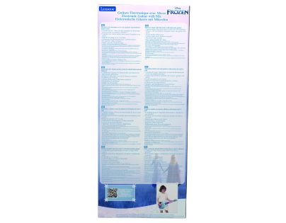 Lexibook Elektronická svietiaca gitara Frozen + okuliare s mikrofónom