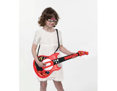 Lexibook Elektronická svietiaca gitara Kouzelná Beruška + okuliare s mikrofónom