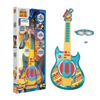 Lexibook Elektronická svietiaca gitara Mimoni + okuliare s mikrofónom
