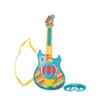 Lexibook Elektronická svietiaca gitara Mimoni + okuliare s mikrofónom 2