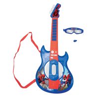 Lexibook Elektronická svietiaca gitara Spiderman + okuliare s mikrofónom