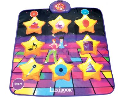 Lexibook Elektronická svietiaca tanečná podložka s Bluetooth