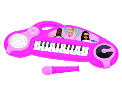 Lexibook Elektronické klávesy Barbie s mikrofónom 24 kláves