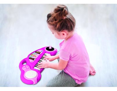 Lexibook Elektronické klávesy Barbie s mikrofónom 24 kláves