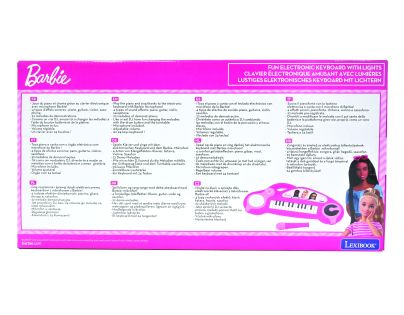 Lexibook Elektronické klávesy Barbie s mikrofónom 24 kláves